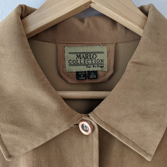 Vintage Camel Suedeen Shacket - Picture 5 of 11
